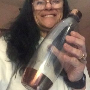 Rose Gold Sodastream Carbonating Bottle